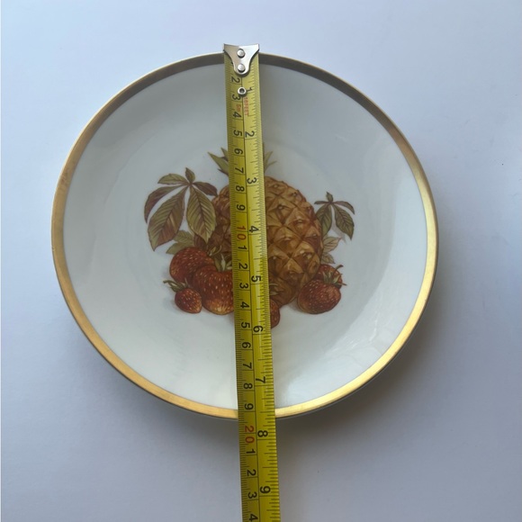 Bavaria Germany Golden Crown Lot of 2 E&R 1886 Harvest Fruit Orchard Plates - Picture 4 of 10